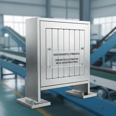 높은 자기 강도 판 자기 분기장 공업에 금속 분리를 보장