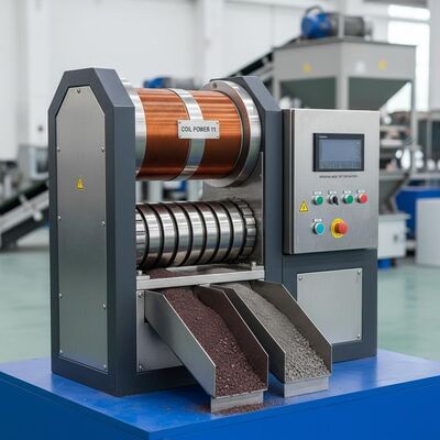 코일 전력 11을 갖춘 저유지보수 건식 자력 선별기, 광업 및 재료 처리 분야의 자력 선별에 적합