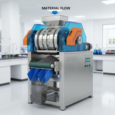 강력한 자기장 강도를 갖춘 맞춤형 건식 자력 선별기, 자기 선별 및 자재 취급 보장