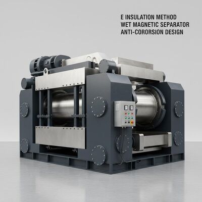 E 단열 방법 분리용으로 설계된 반성 코로시 코팅을 가진 스테인리스 스틸 또는 탄소 스틸로 구성된 습성 자기 분리기